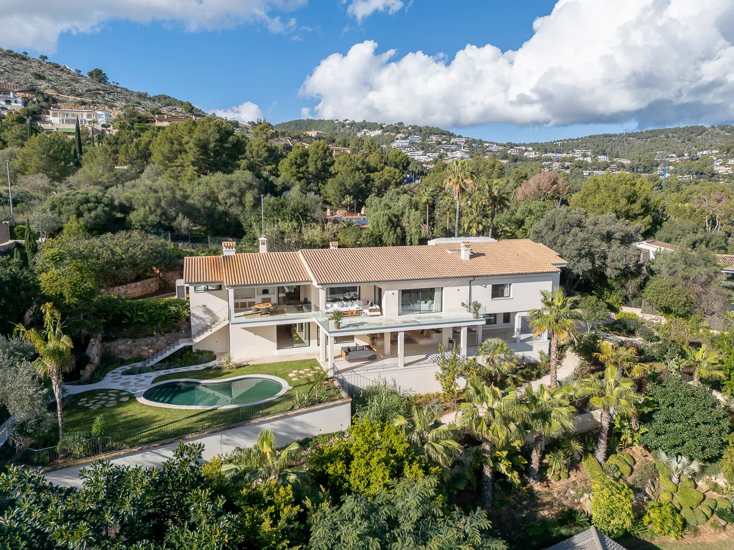 A villa in Son Vida, Mallorca